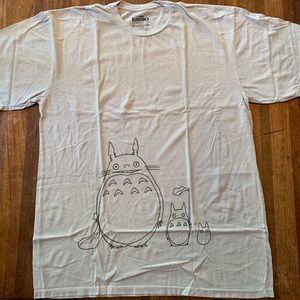 Gray my neighbor totoro tee xl